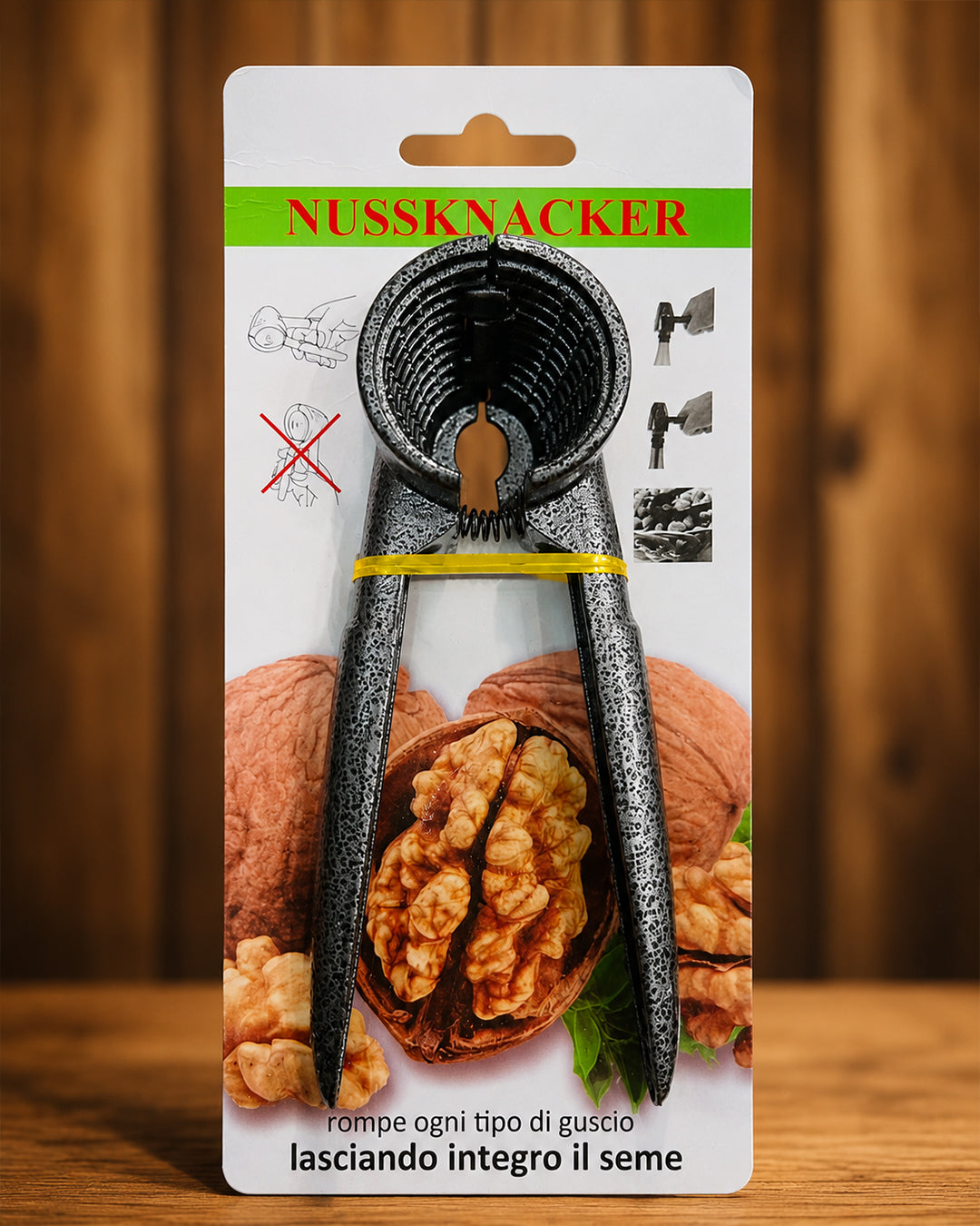 Heavy-Duty Nut Cracker – Stainless Steel Walnut & Nut Opener