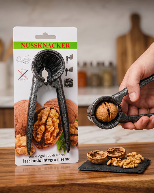 Heavy-Duty Nut Cracker – Stainless Steel Walnut & Nut Opener