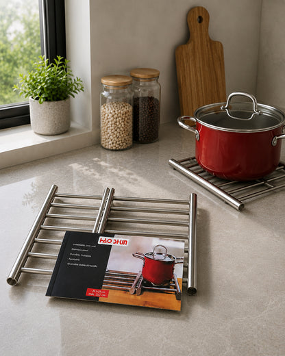 Adjustable Pot Stand Foldable Heat Resistant for Pots&Pans