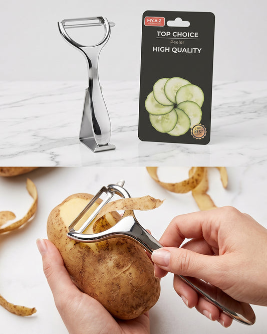 High-Quality Stainless Steel Peeler – Sharp Multi-Purpose Vegetable & Fruit Peeler