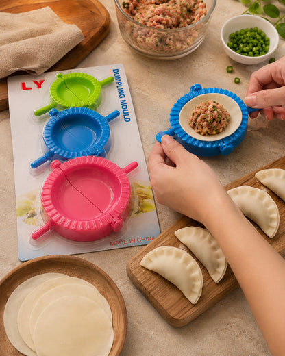 2-in-1 Dumpling Mould – Easy Dumpling Maker & Dough Press