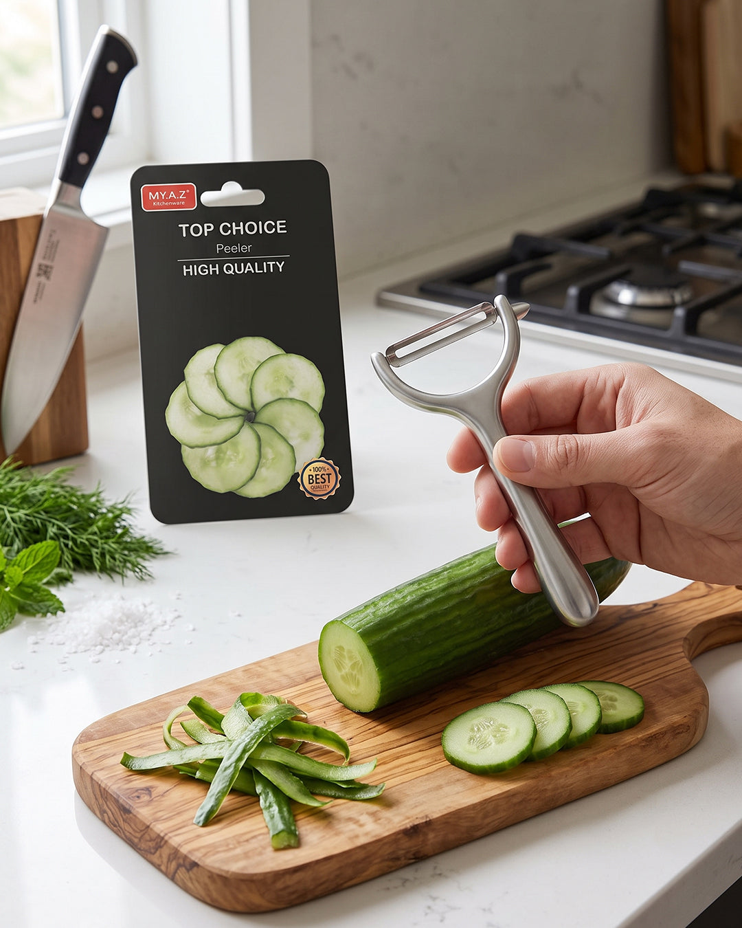 High-Quality Stainless Steel Peeler – Sharp Multi-Purpose Vegetable & Fruit Peeler