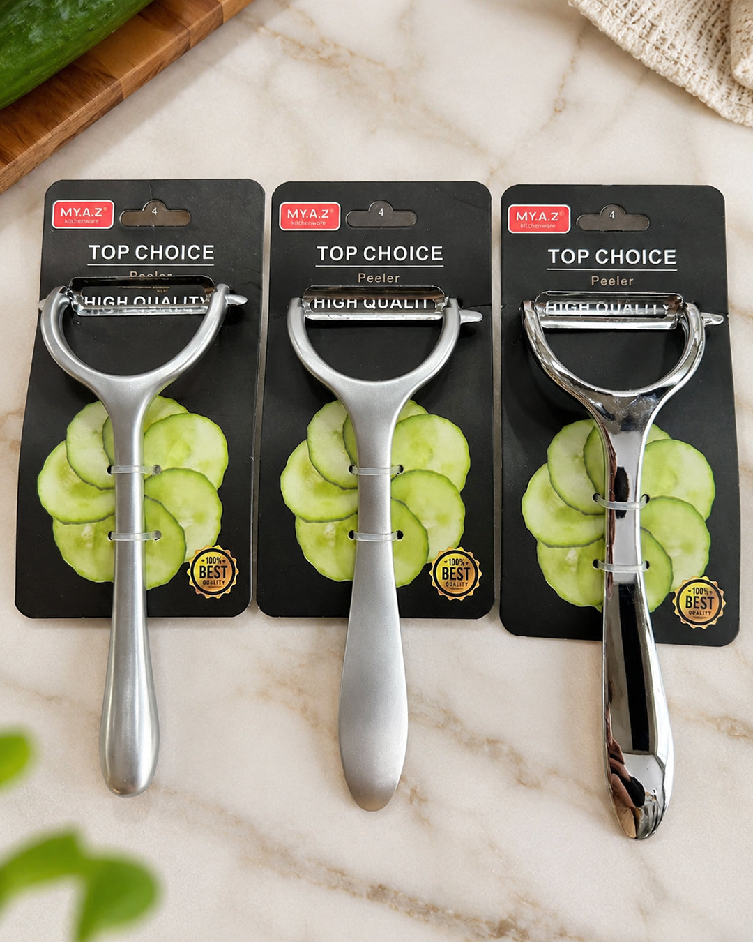 High-Quality Stainless Steel Peeler – Sharp Multi-Purpose Vegetable & Fruit Peeler