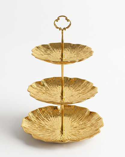 3-Tier Cupcake Display Stand – Elegant Dessert & Cake Serving Stand