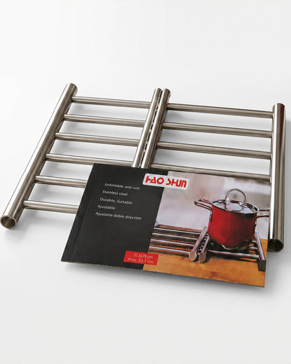 Adjustable Pot Stand Foldable Heat Resistant for Pots&Pans