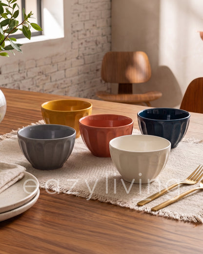 Danny Home Solids Soup Bowl  5-piece soup bowl set