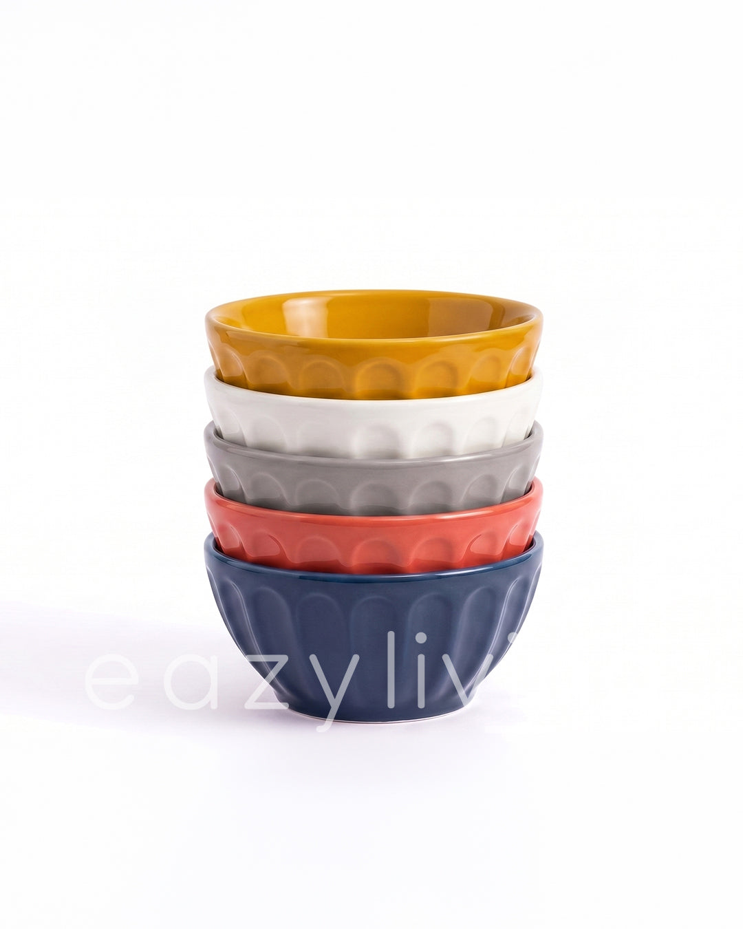 Danny Home Solids Soup Bowl  5-piece soup bowl set