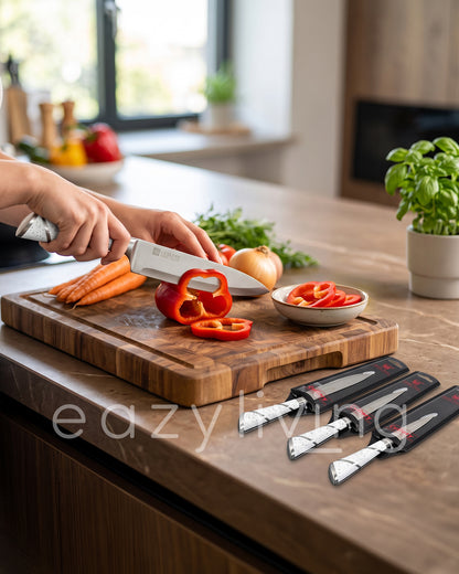 Professional Stainless Steel Kitchen Meat Knife – Sharp, Durable & Easy to Handle
