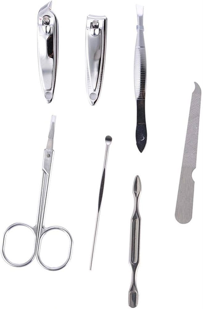 9-Piece Professional Manicure & Pedicure Nail Care Kit