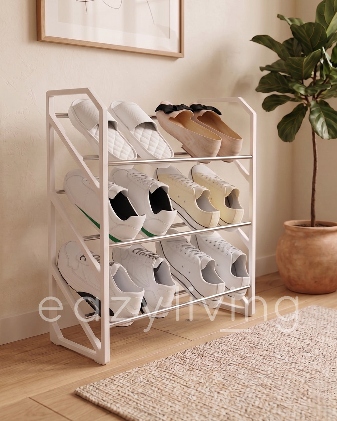 Multi-Layer Shoe Rack – Space-Saving Shoe Organizer for Home