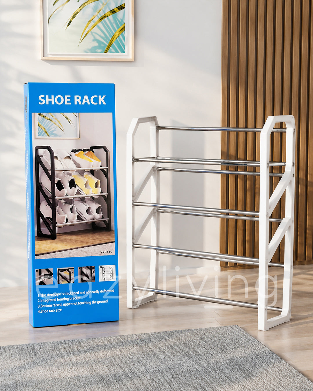 Multi-Layer Shoe Rack – Space-Saving Shoe Organizer for Home
