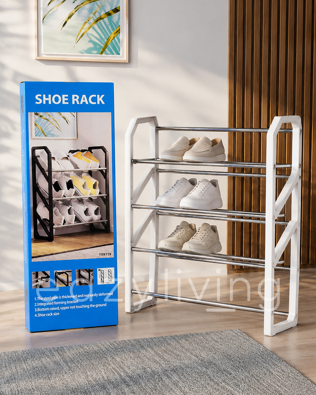 Multi-Layer Shoe Rack – Space-Saving Shoe Organizer for Home